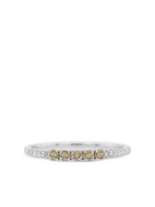 HYT Jewelry anneau en or blanc 18ct à diamants - Argent