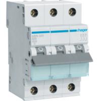 Hager MBN320 MBN320 Zekeringautomaat 3-polig 20 A