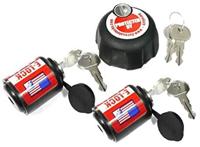 Durasafe Combo El7-2 - 2x E-lock / Ram Mount D En E Ball, Gelijksluitend Default Durasafe Combo El7-2 - 2x E-lock / Ram Mount D En E Ball, Gelijksluitend Default