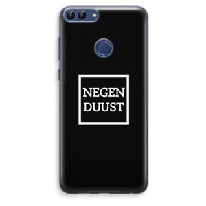 Negenduust black: Huawei P Smart (2018) Transparant Hoesje