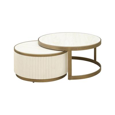 Richmond Salontafel 'Tivoli' Keramiek, Set van 2 stuks