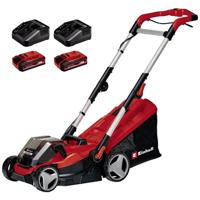 Einhell RASARRO 36/34 (2x3,0Ah) Power X-Change Accu-grasmaaier Accu In hoogte verstelbare greep met klapfunctie, Incl. 2 accus, Incl. oplader, Instelbare