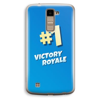 Victory Royale: LG K10 (2016) Transparant Hoesje