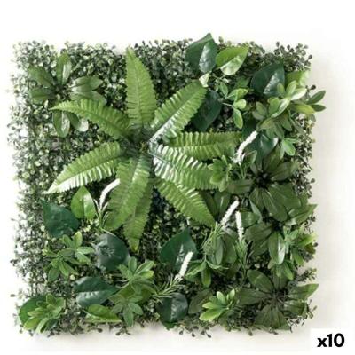 Verticale tuin Ibergarden Wit Groen Plastic Vaatplant 50 x 50 cm (10 Stuks)