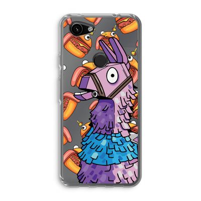 Loot Burger: Google Pixel 3a Transparant Hoesje