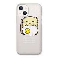 Sleep All Day: iPhone 13 Transparant Hoesje