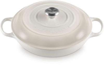 Le Creuset Braadpan Signature Campagnard Meringue ø 30 cm / 3,5 liter