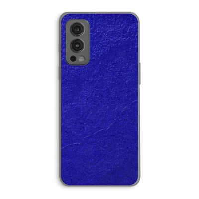 Majorelle Blue: OnePlus Nord 2 5G Transparant Hoesje