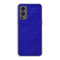 Majorelle Blue: OnePlus Nord 2 5G Transparant Hoesje