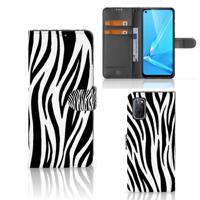 OPPO A72 | OPPO A52 | Telefoonhoesje | Met pasjeshouder | Zebra