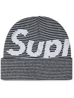 Supreme bonnet à logo - Noir