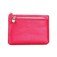 2013 Antimagnetic RFID Multifunctional Litchi Texture Women Large Capacity Hand Wallet with Card Slots (Rose Red)