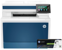 HP Color LaserJet Pro MFP 4302dw + 1 extra zwarte XL toner - thumbnail