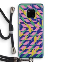 Skew Blush 1: Huawei Mate 20 Pro Transparant Hoesje met koord