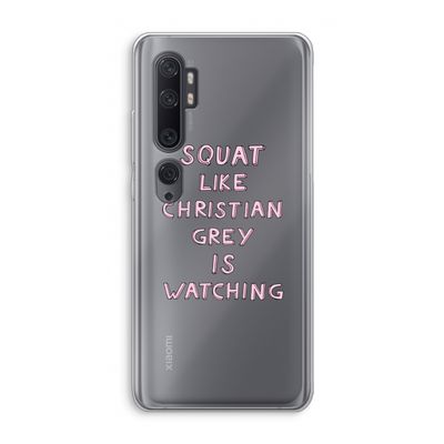 Christian Grey: Xiaomi Mi Note 10 Transparant Hoesje
