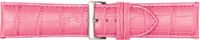 Horlogeband Poletto 454S.15.24 Leder Roze 24mm