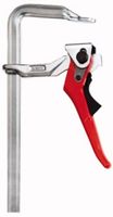 BESSEY GH12 klem Ratelklem 12 cm Geborsteld staal, Rood - thumbnail