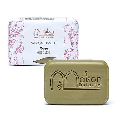 Maison du Laurier Aleppo Zeep - Roos (100 g)