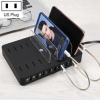 X6S 110W 3 QC 3 0 USB-poorten + 5 USB-poorten Smart Charger met afneembare bezel US-stekker