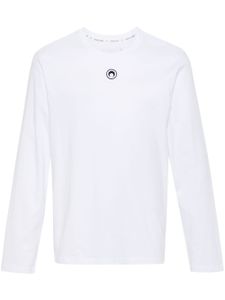 Marine Serre t-shirt Crescent Moon - Blanc