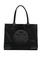 Tory Burch sac cabas à patch logo - Noir - thumbnail