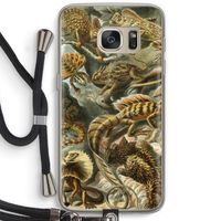 Haeckel Lacertilia: Samsung Galaxy S7 Transparant Hoesje met koord