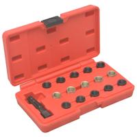 VidaXL 16-delige bougiedraad reparatieset m14x1,25