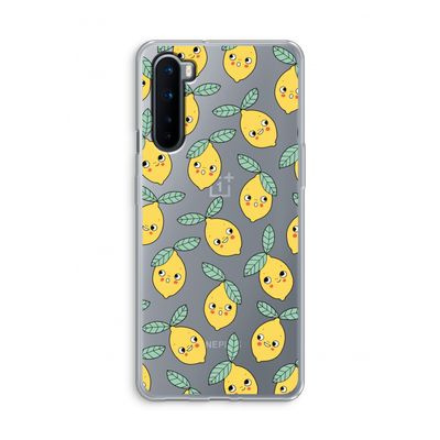 Citroenen: OnePlus Nord Transparant Hoesje