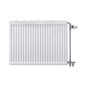 Stelrad Compact All In paneelradiator 50x50cm type 22 747watt 4 aansluitingen Staal Wit glans 214052205