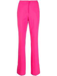 Semicouture pantalon évasé à taille haute - Rose