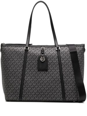 Michael Kors grand sac cabas Heritage - Noir