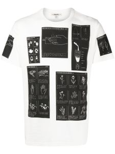 Phipps t-shirt à imprimé graphique all-over - Blanc