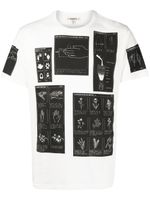Phipps t-shirt à imprimé graphique all-over - Blanc