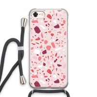 Terrazzo N°15: iPhone 7 Transparant Hoesje met koord