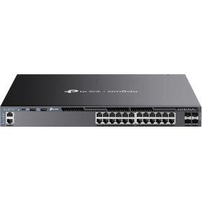 TP-Link Omada SG6428XHP netwerk-switch Managed L3 Gigabit Ethernet (10/100/1000) Power over Ethernet (PoE) 1U Zwart