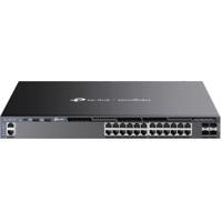 TP-Link Omada SG6428XHP netwerk-switch Managed L3 Gigabit Ethernet (10/100/1000) Power over Ethernet (PoE) 1U Zwart - thumbnail