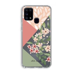 Sweet heaven geometrics: Samsung Galaxy M31 Transparant Hoesje