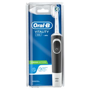Oral-B Vitality 100 Black CrossAction Elektrische Tandenborstel Powered By Braun