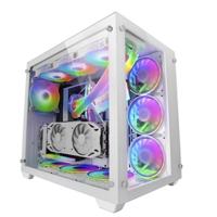 ATX Semi-toren BehuizingMars Gaming MCV3W Wit RGB