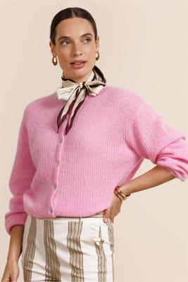 Studio Anneloes Bibi Spring Cardigan 13699 Vest 4400 Pop Pink
