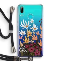 Painted wildflowers: Huawei P Smart (2019) Transparant Hoesje met koord