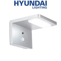 Hyundai Lighting - Moderne hoek wandlamp op zonne-energie