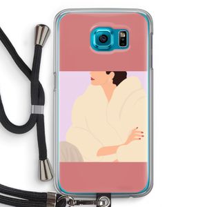 Cosy: Samsung Galaxy S6 Transparant Hoesje met koord