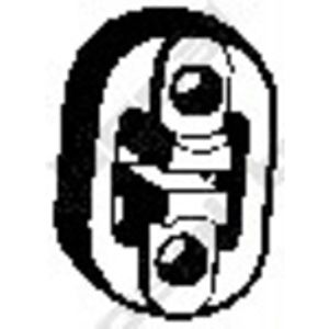Aanslagrubber, demper 255132