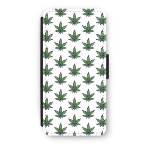 Weed: iPhone 7 Flip Hoesje
