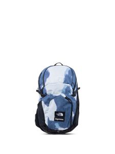 Supreme x The North Face sac à dos Pocono à effet délavé - Bleu