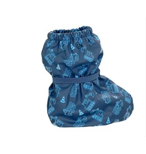 Playshoes overschoenen fleece gevoerd Constructie Marine Maat