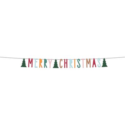 Letterslinger Merry Christmas - Holly Jolly (1,5m)