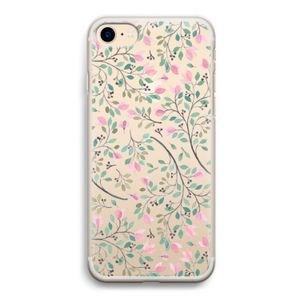 Sierlijke bloemen: iPhone 7 Transparant Hoesje
