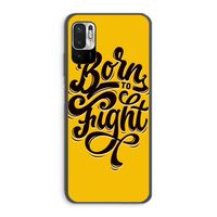 Born to Fight: Xiaomi Redmi Note 10 5G Transparant Hoesje
